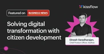 Solving digital transformation with citizen development